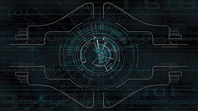 science fiction, abstract, HUD, futuristic, tech