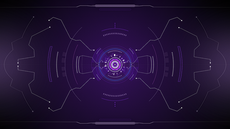 science fiction, futuristic, tech, HUD, abstract
