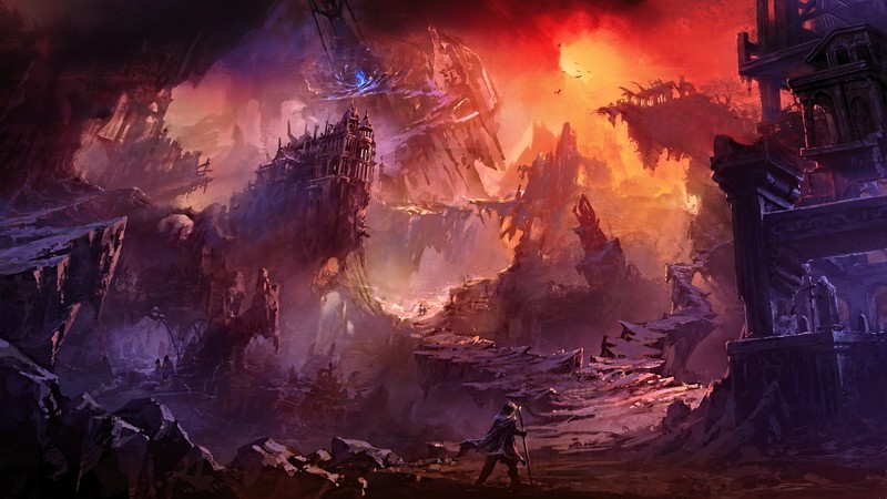 fantasy art, fan art, artwork, digital art, concept art, fire