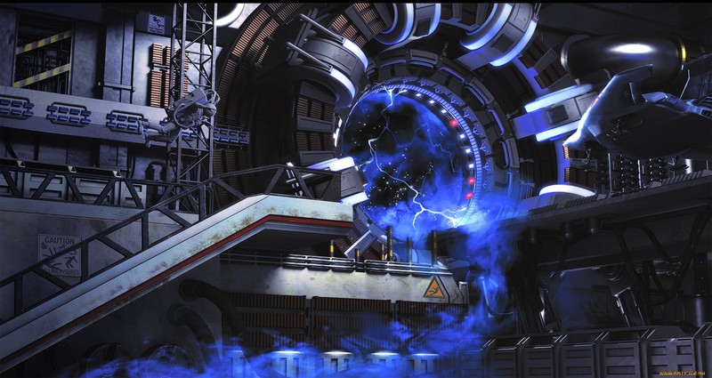 science fiction, digital art, artwork