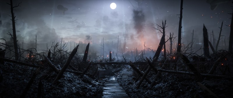 landscape, war, digital art, PC gaming, Battlefield 1, video games