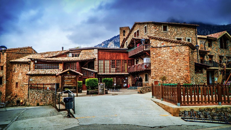 town, outdoors, building