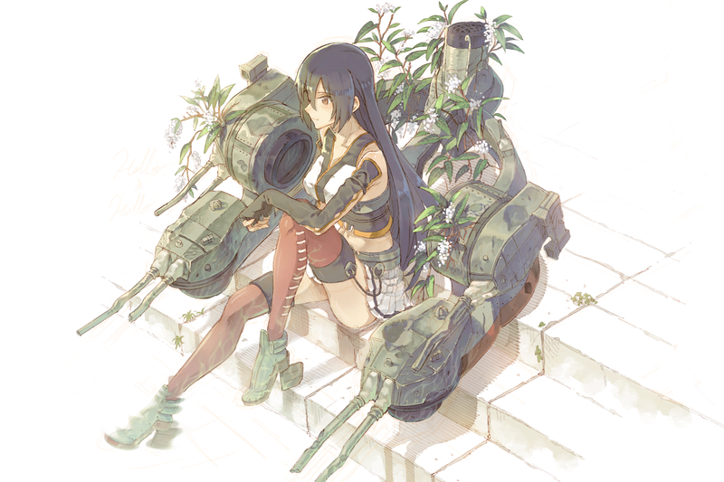 anime girls, anime, Kantai Collection, Nagato (KanColle)