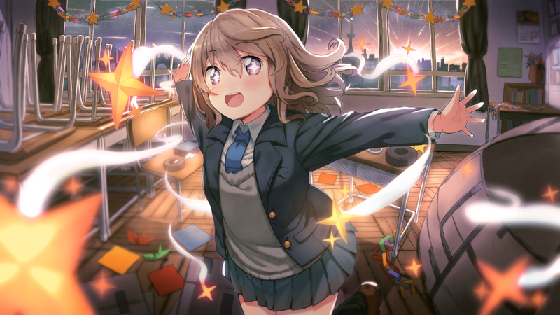 anime girls, anime, Comic Girls (Series)