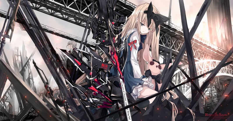 anime, anime girls, gamer grill, comic art, Comic Girls (Series)