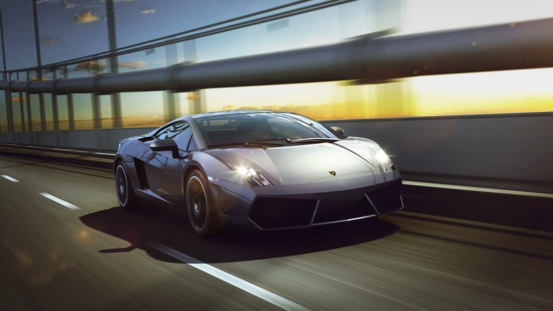 car, vehicle, silver cars, Lamborghini, 3D graphics