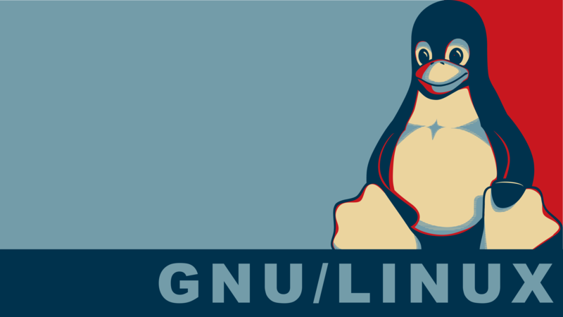 Linux, Tux, FoxyRiot, Hope posters