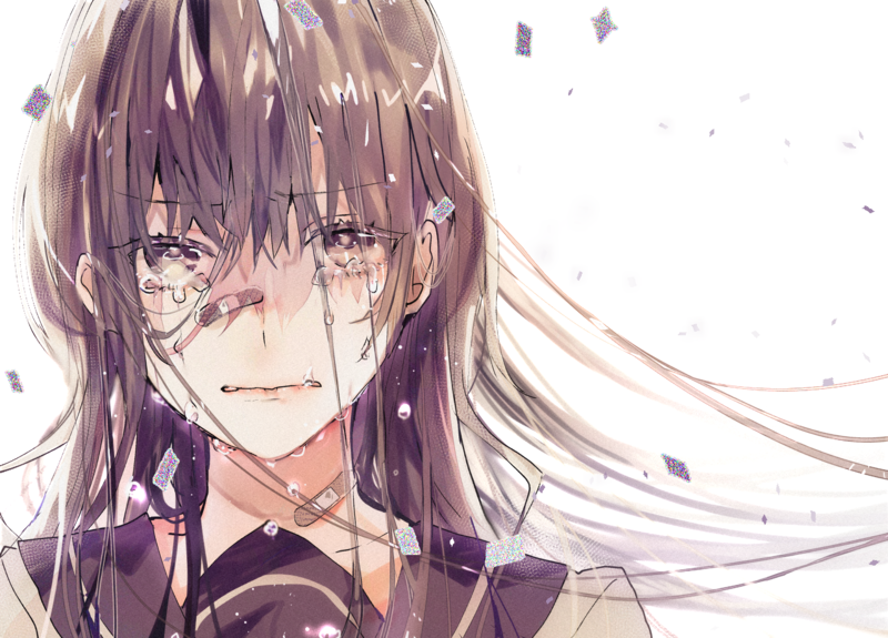 anime, anime girls, Comic Girls (Series), crying