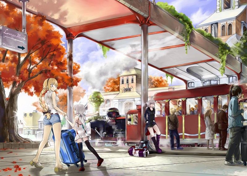 Fate Series, Fate/Grand Order, Fate/Apocrypha, Jeanne (Alter) (Fate/Grand Order), Jeanne dArc (Fate), long hair, blonde, white hair, Avenger (Fate/Grand Order), Ruler (Fate/Apocrypha), Ruler (Fate/Grand Order)