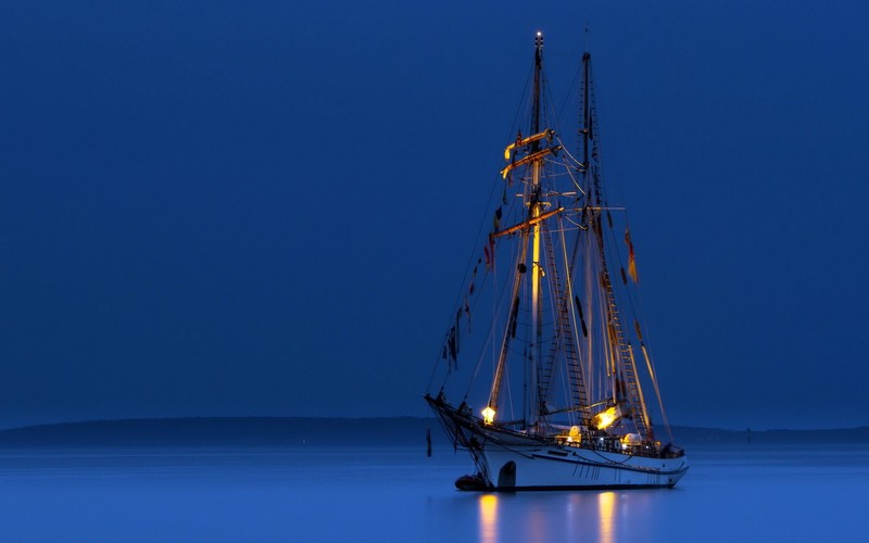 ship, sailing ship, water, vehicle