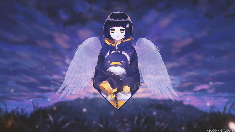 anime, anime girls, picture-in-picture