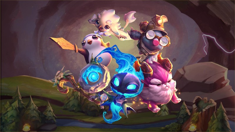 League of Legends, Riot Games, team, TeamFightTactics, play, video games, character design