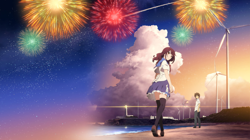 fireworks, Uchiage Hanabi, Shita kara Miru ka? Yoko kara Miru ka?, Nazuna Oikawa, Norimichi Shimada