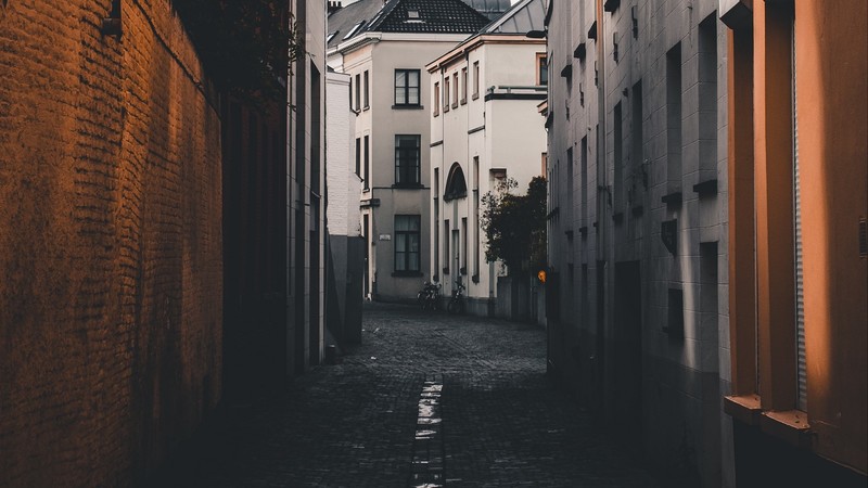 building, street, architecture, house, alleyway