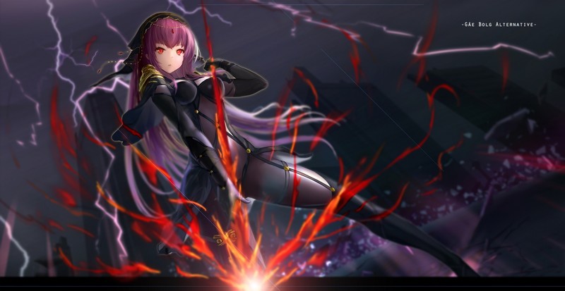 anime girls, anime, Scáthach(Fate/Grand Order), Scathach (Fate/Grand Order), Fate/Grand Order, FGO, Lancer (Fate/Grand Order)