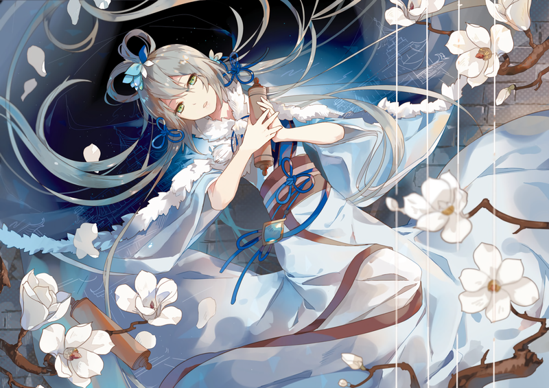 anime, comic art, Quadratic element, anime girls