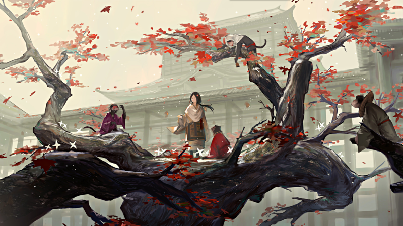 comic books, animation, comic art, Girl With Weapon, Sekiro: Shadows Die Twice, anime