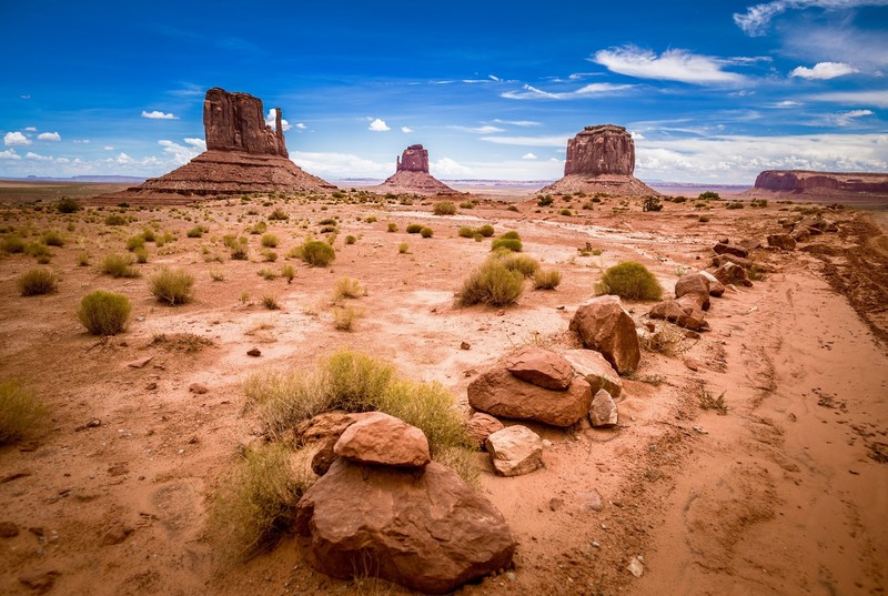 landscape, nature, Monument Valley, USA, rock