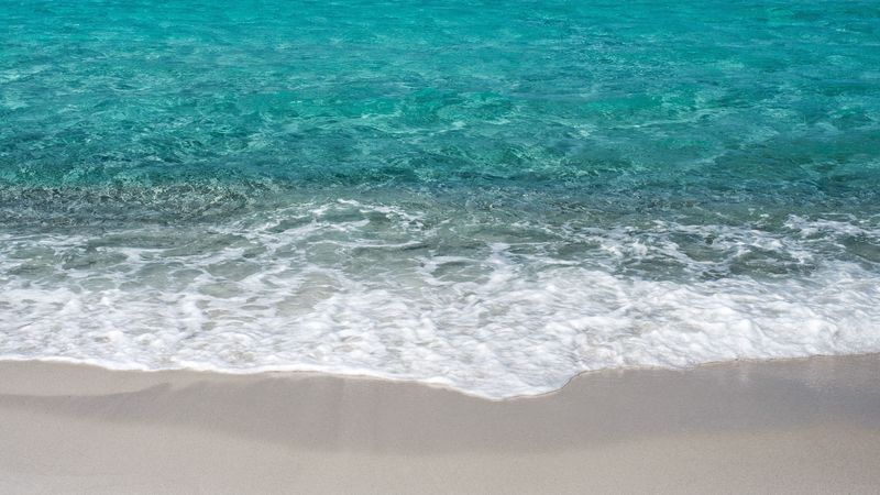 ocean, coast, sand, binalong bay, australia, 4k