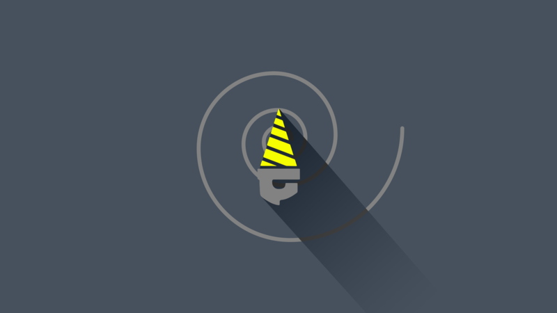 Tengen Toppa Gurren Lagann, Drill, grey, minimalism, spiral, shadow