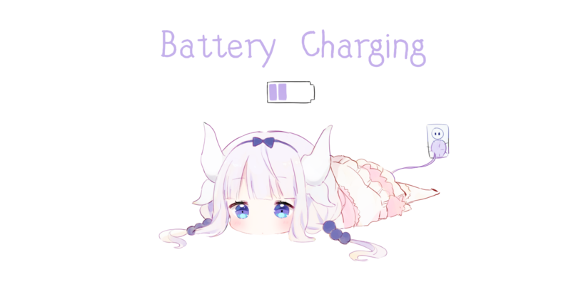 anime, anime girls, battery, Kobayashi (Kobayashi-san Chi no Maid Dragon)