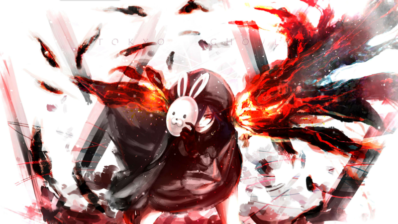 animation, animations, comic art, Tokyo Ghoul, anime