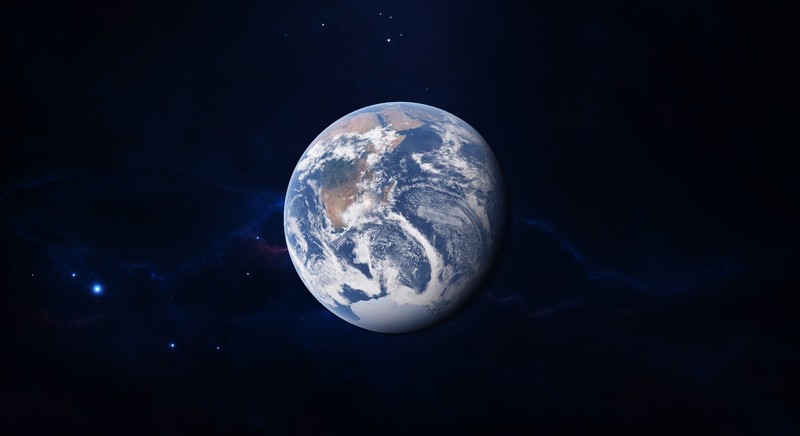 planet, space, space art, digital art