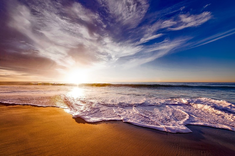 Sun, water, beach, nature, sky, outdoors