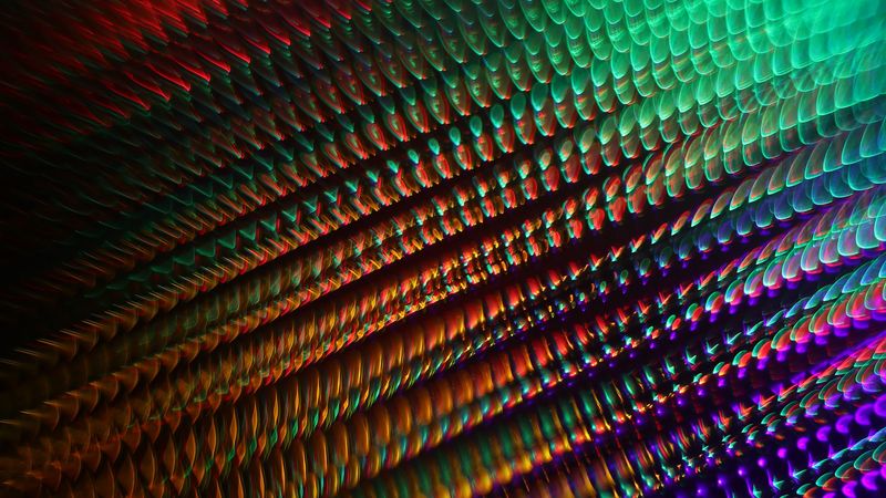 light, blur, colorful, abstraction, 4k