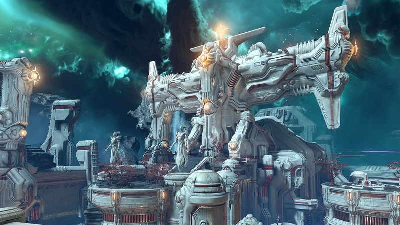 DOOM Eternal, video game art, Makyrs