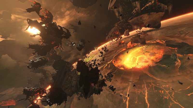 DOOM Eternal, video game art, Mars Core