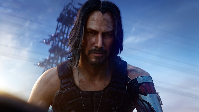 Cyberpunk 2077, cyberpunk, Keanu Reeves, video game characters, video games, screen shot, CD Projekt RED