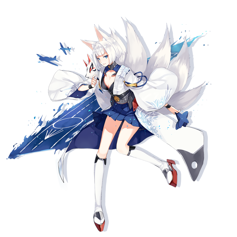 Azur Lane, black background, Kaga (Azur Lane)