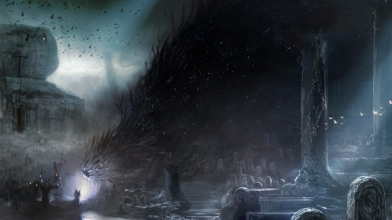 creature, magic, creepy, ruin, Demon Souls, Dark Souls