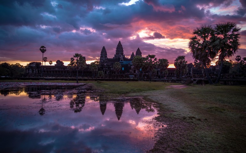 Angkor Wat, Cambodia, Hinduism, temple