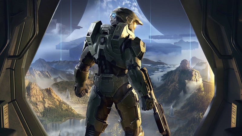 Halo, Halo Infinite, e32019, Xbox, Xbox One, Master Chief, video game characters, video games, assault rifle, armor