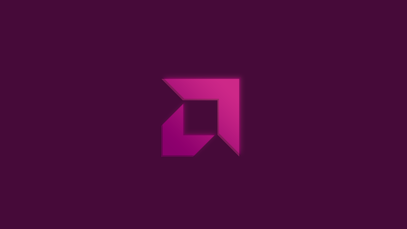 AMD, pink, minimalism, technology