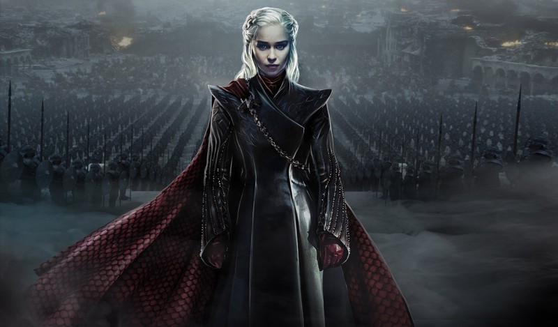 Game of Thrones, Daenerys Targaryen, Emilia Clarke, tv series, army