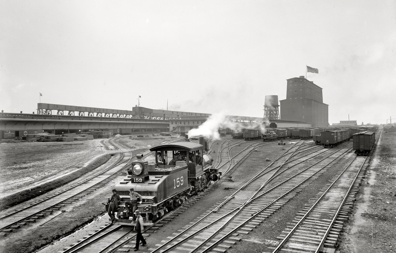 train, old photos, monochrome