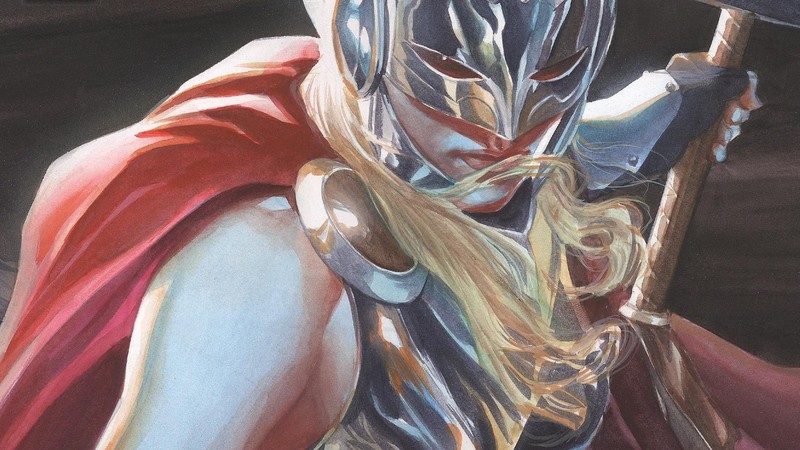 comics, comic books, comic art, Comic Girls (Series), Thor, Marvel Comics, superhero, superheroines