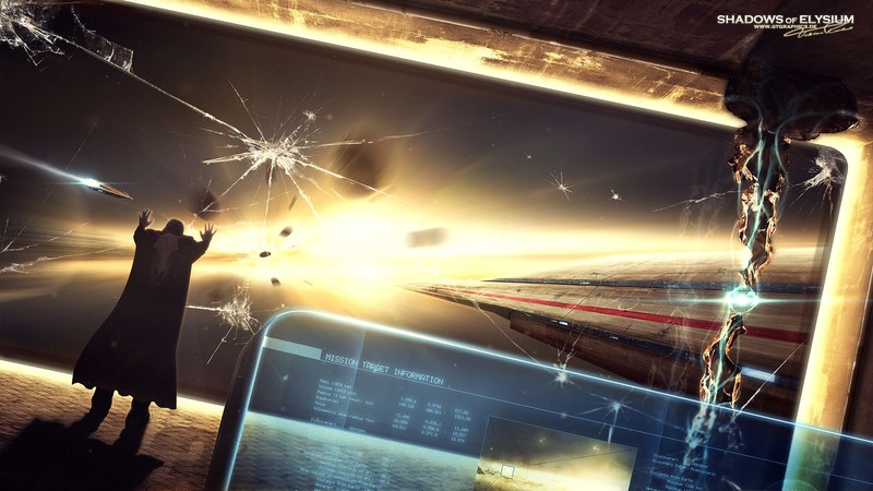 Taenaron, futuristic, 3D, science fiction