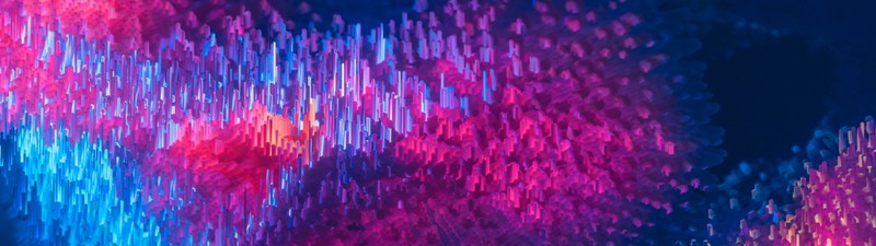 dual display, multiple display, dual monitors, render, 3D Abstract, abstract
