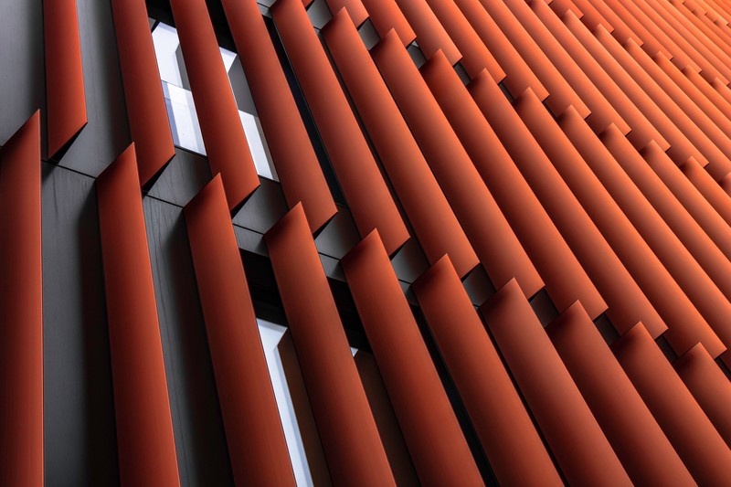 architecture, building, red, window