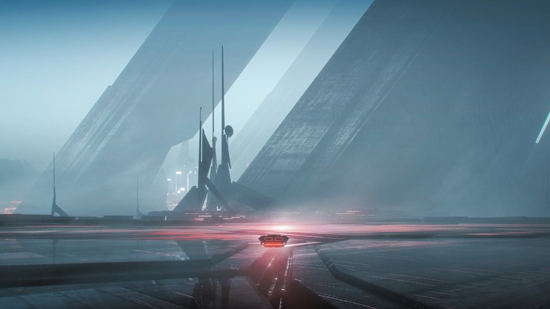 futuristic, futuristic city, glass, science fiction