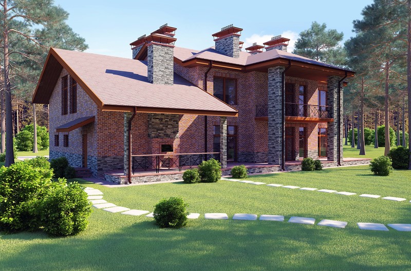 mansion, house, building