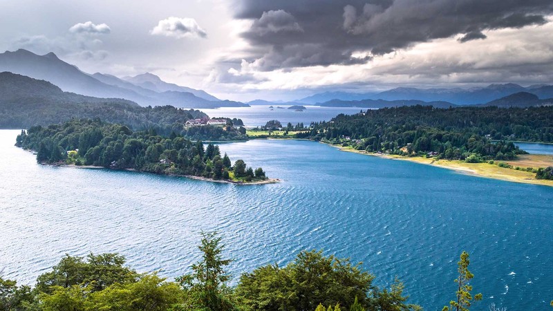 lake nahuel huapi, Patagonia, landscape, nature