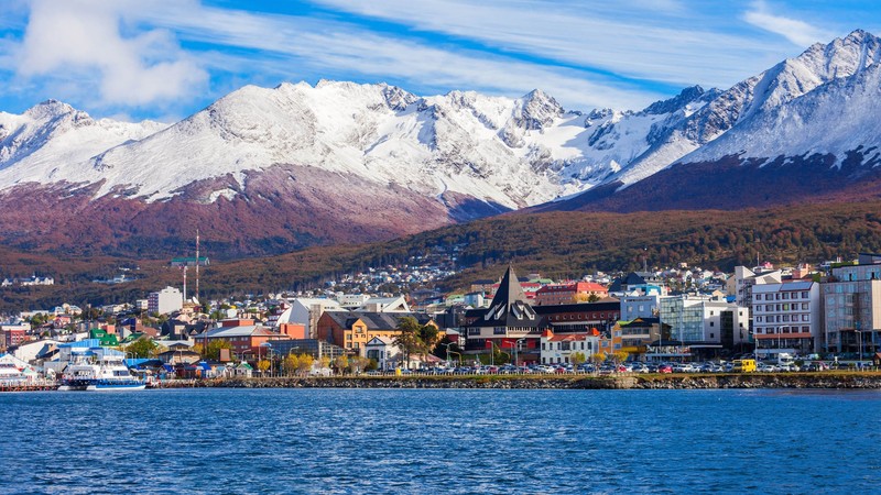 ushuaia, Patagonia, nature, city