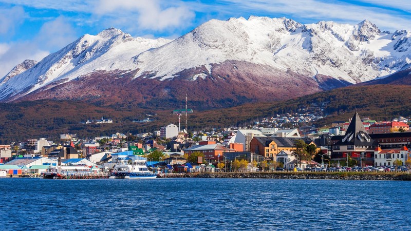 ushuaia, Patagonia, nature, landscape, city
