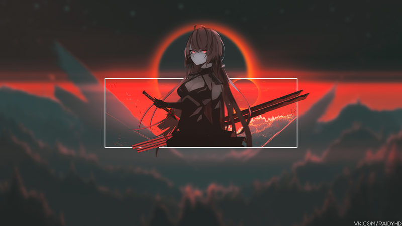 anime, anime girls, picture-in-picture