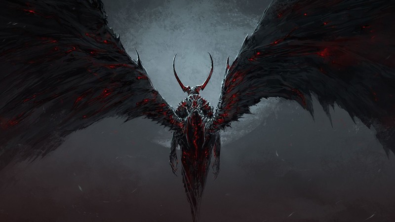 artwork, fantasy art, wings